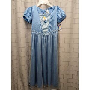 Disney Cinderella Costume Dress Child's Size M 7/8 NWT Blue Princess Play w/flaw